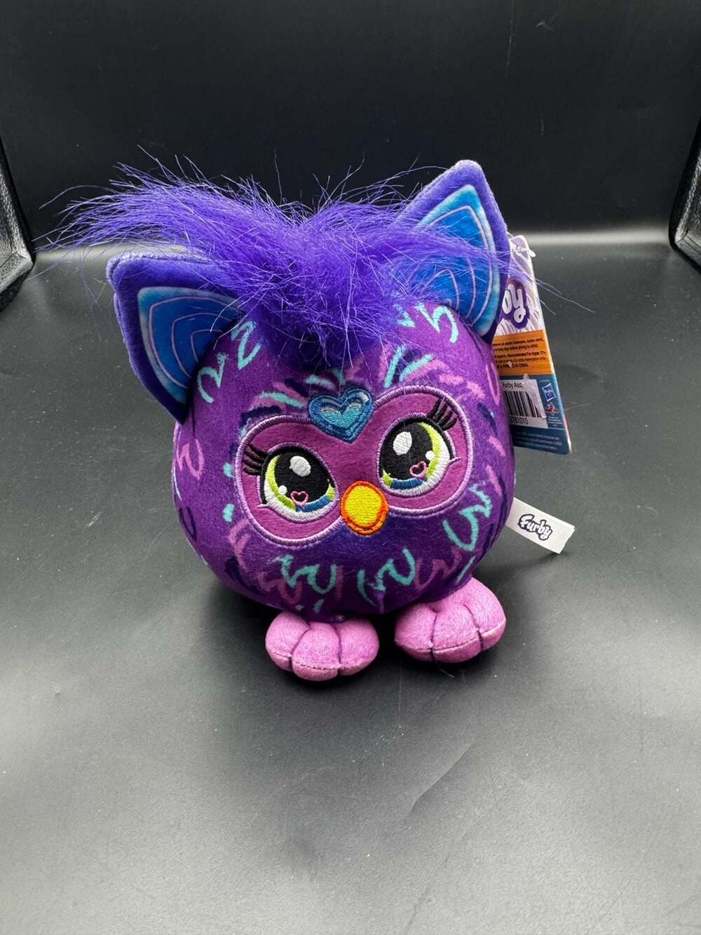 Hasbro Furby Purple Plush Stuffed Animal Toy